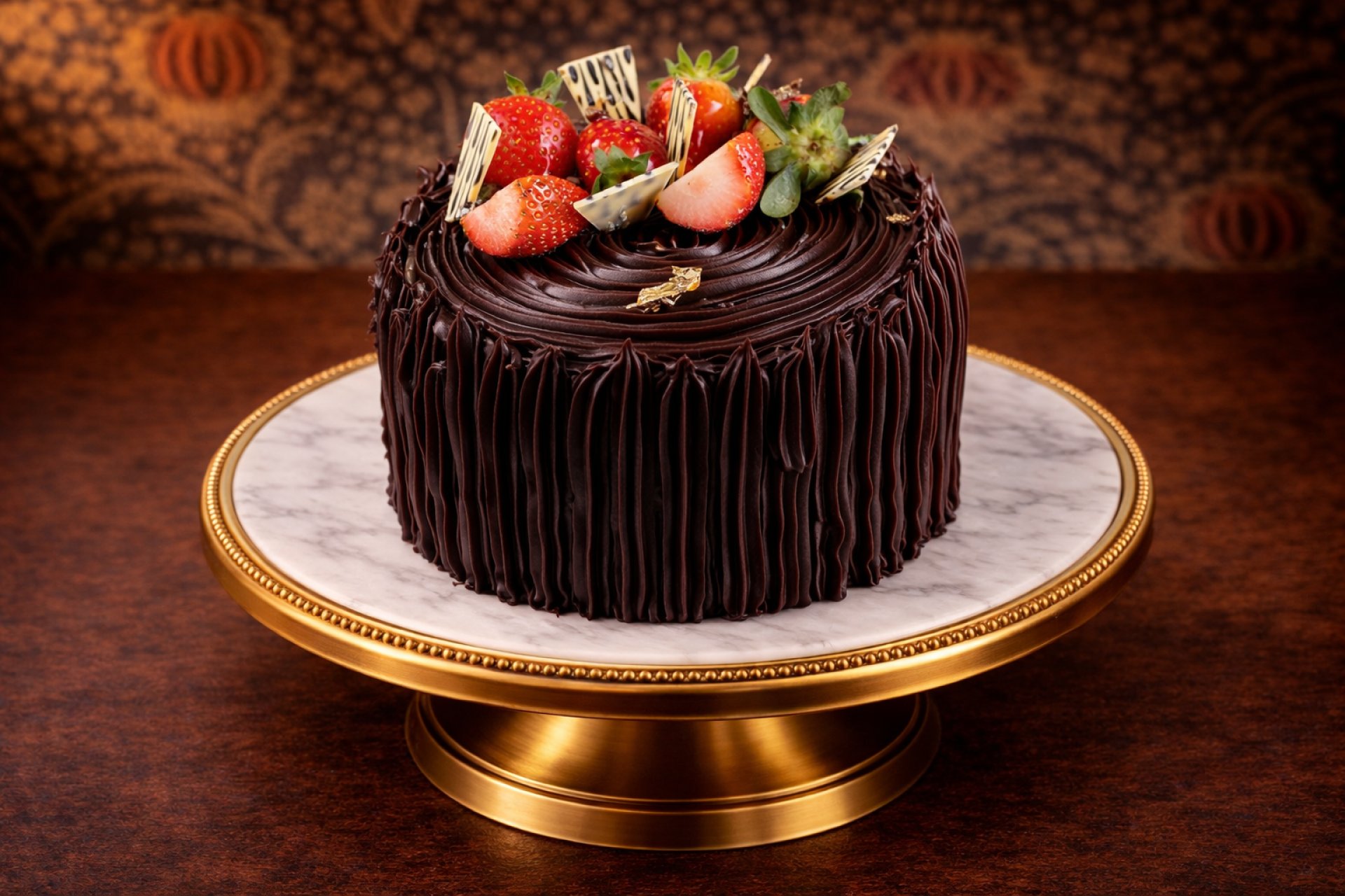 Çikolatalı Çilekli Yaş Pasta - Pastalar