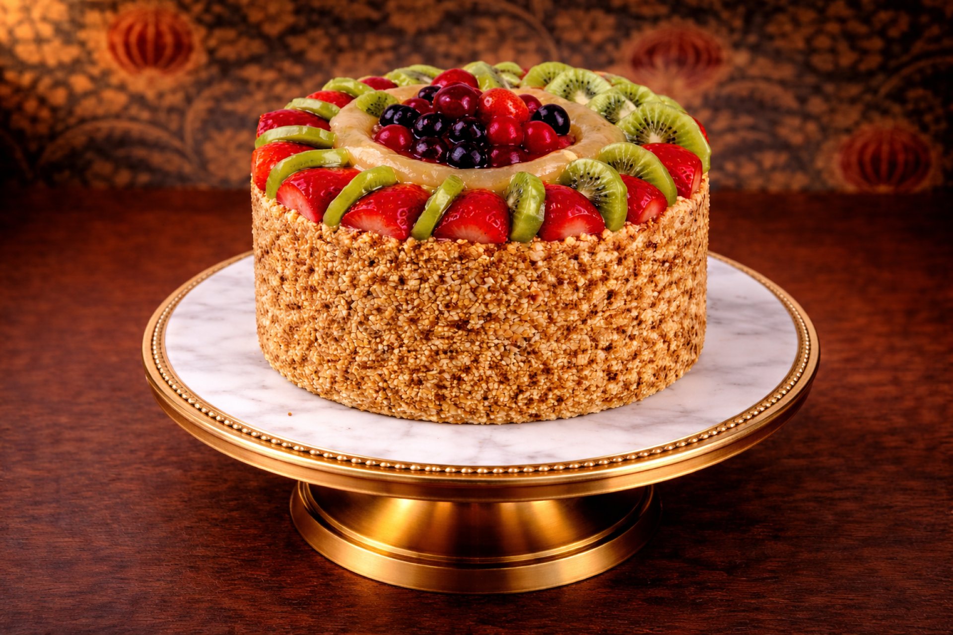 Karışık Meyveli Yaş Pasta - Pastalar